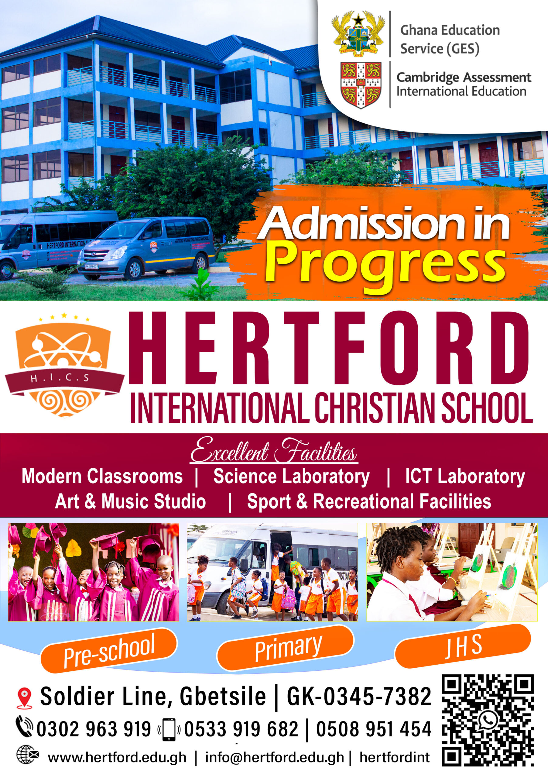 ADMISSION IN PROGRESS